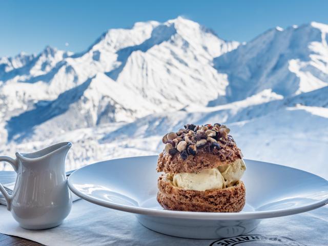 High altitude restaurant