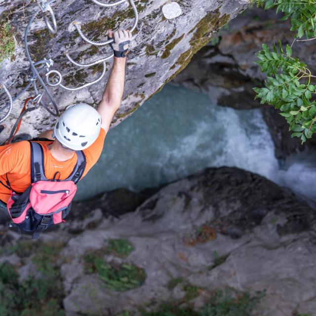 Via ferrata of Saint-Gervais Mont-Blanc