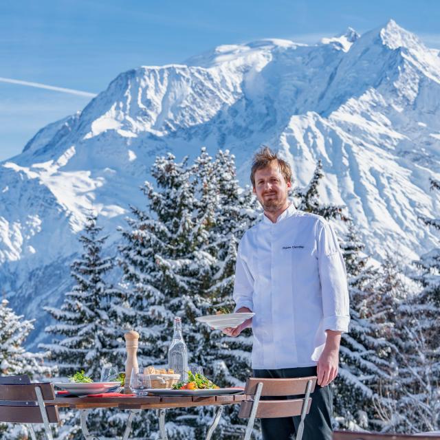 High altitude restaurant