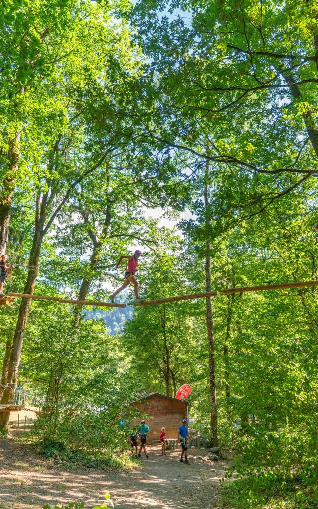 Accrobranche in Saint-Gervais Mont-Blanc