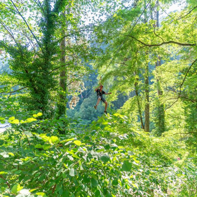 Accrobranche in Saint-Gervais Mont-Blanc