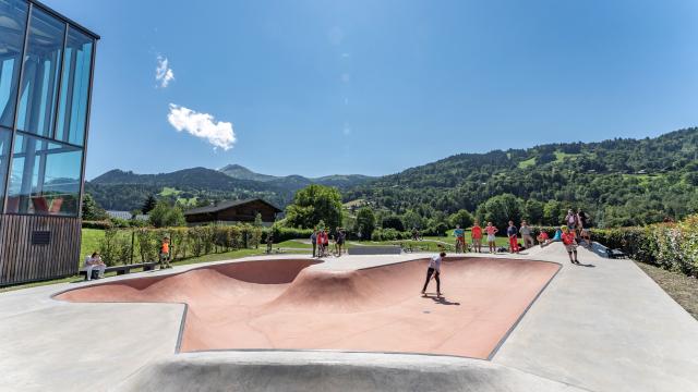 Skatepark de Saint-Gervais Mont-Blanc