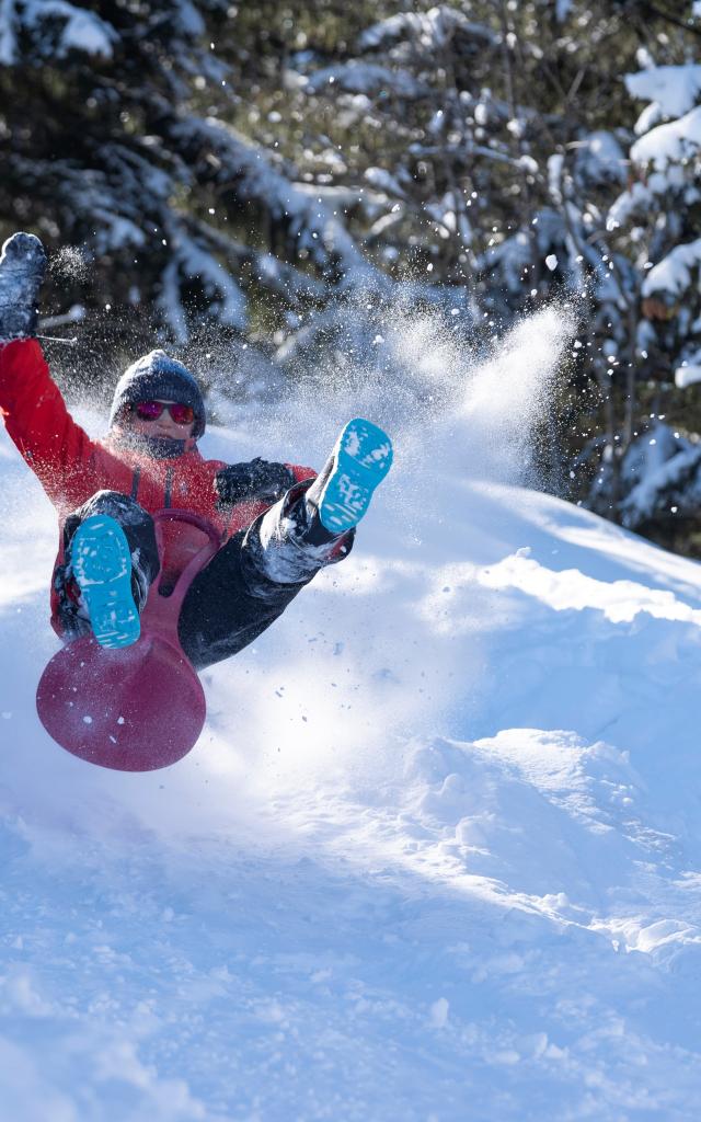 Slittino a Saint-Gervais Mont-Blanc