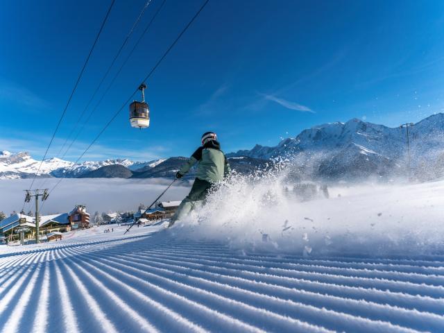 Mont-Blanc escape ski area