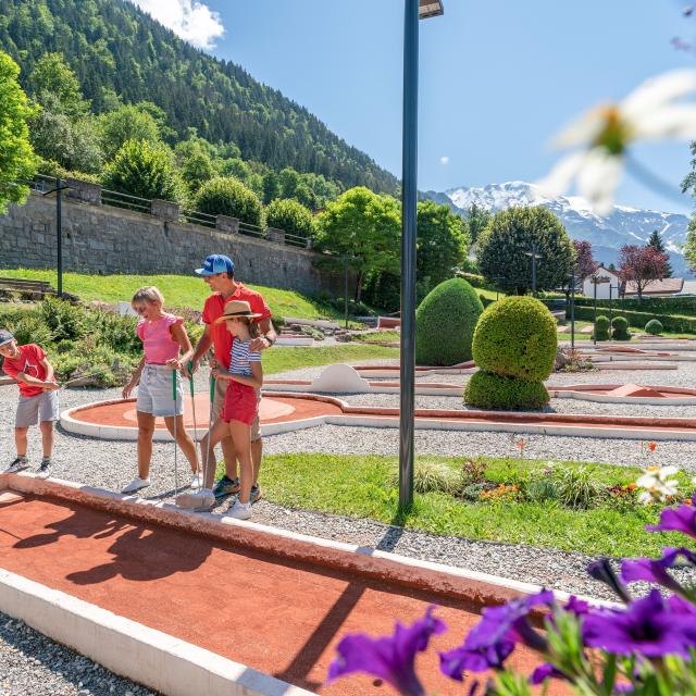 Minigolf in Saint-Gervais