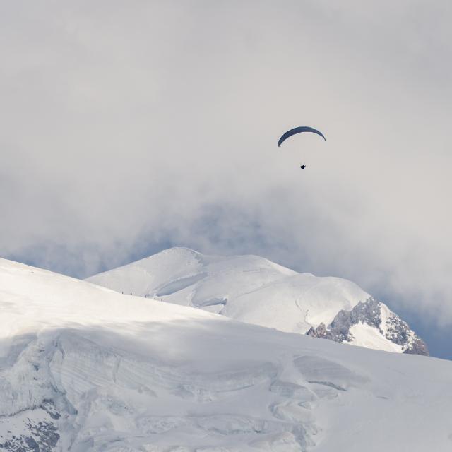 Paragliding in Saint-Gervais Mont-Blanc