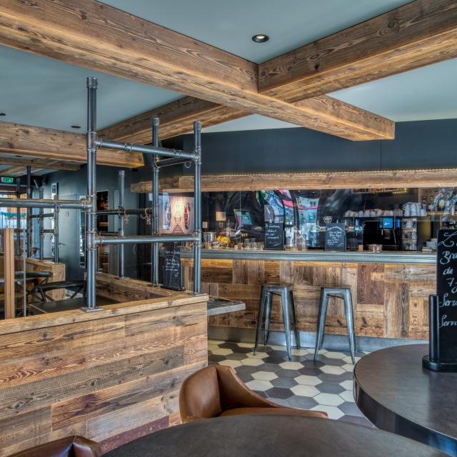 The Mont-Blanc brasserie in Saint-Gervais