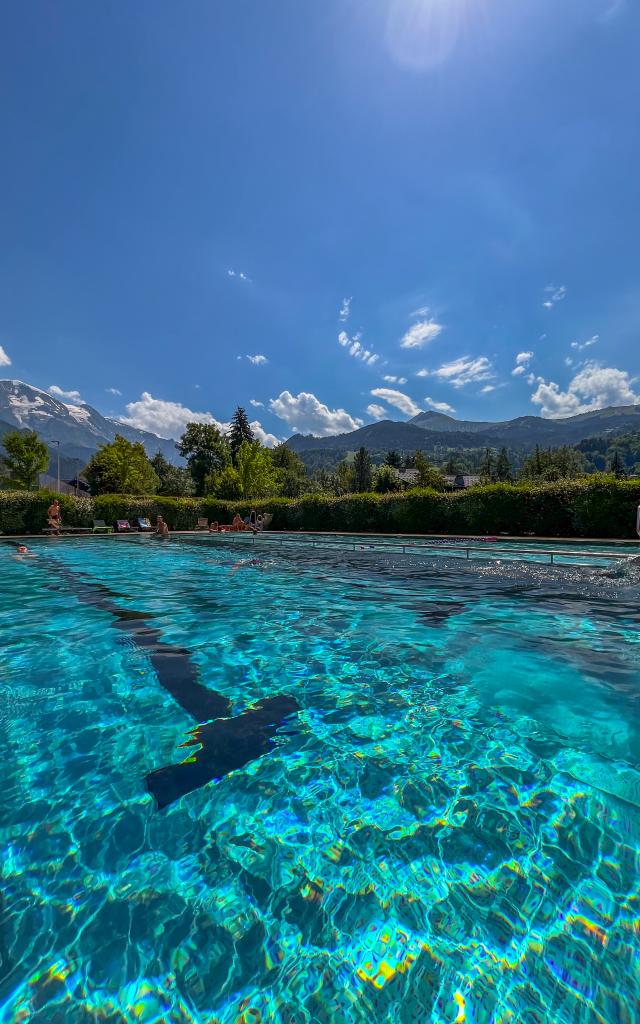 Saint-Gervais Mont-Blanc outdoor pool