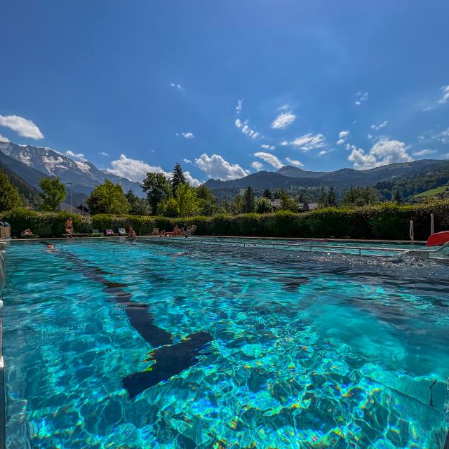 Saint-Gervais Mont-Blanc outdoor pool