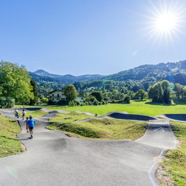 La piana del Pratz a Saint-Gervais Mont-Blanc