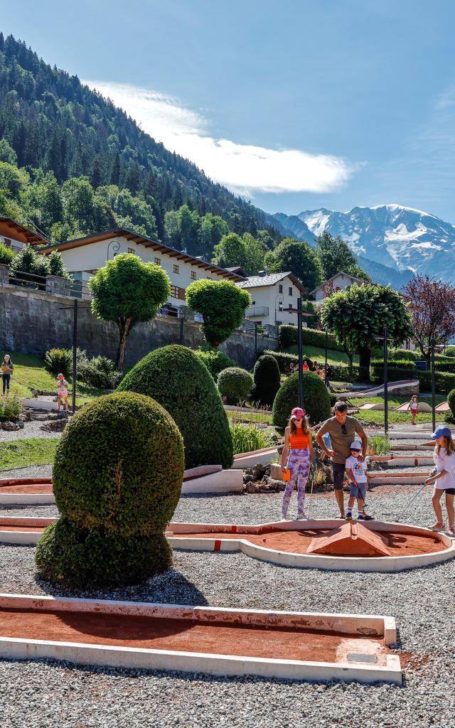 Campo da minigolf a Saint-Gervais