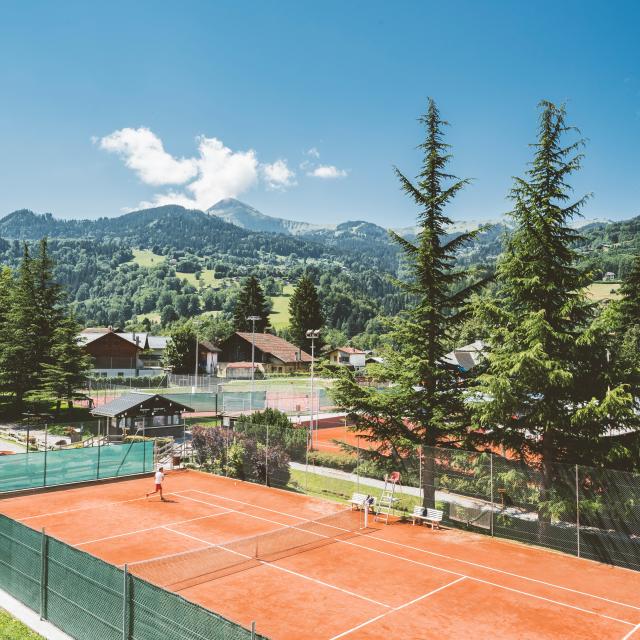 Lezioni di tennis a Saint-Gervais