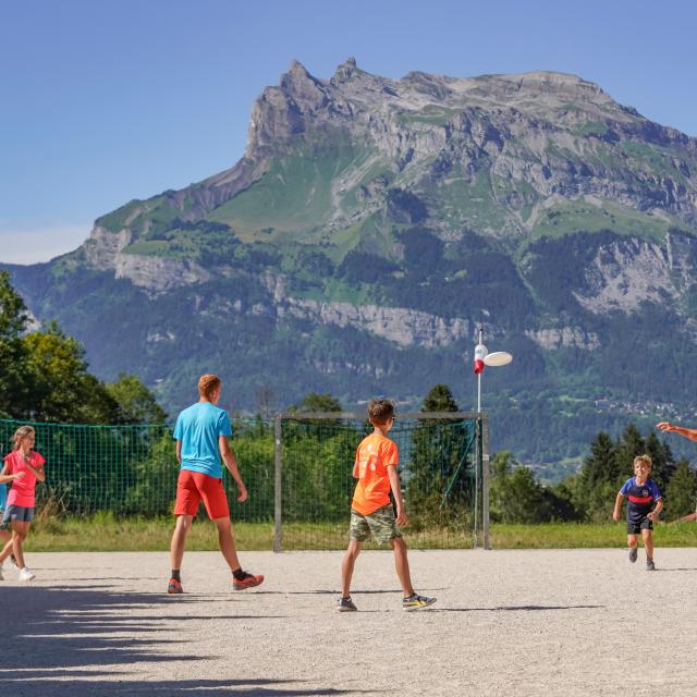 Soccer pitch in Saint-Gervais