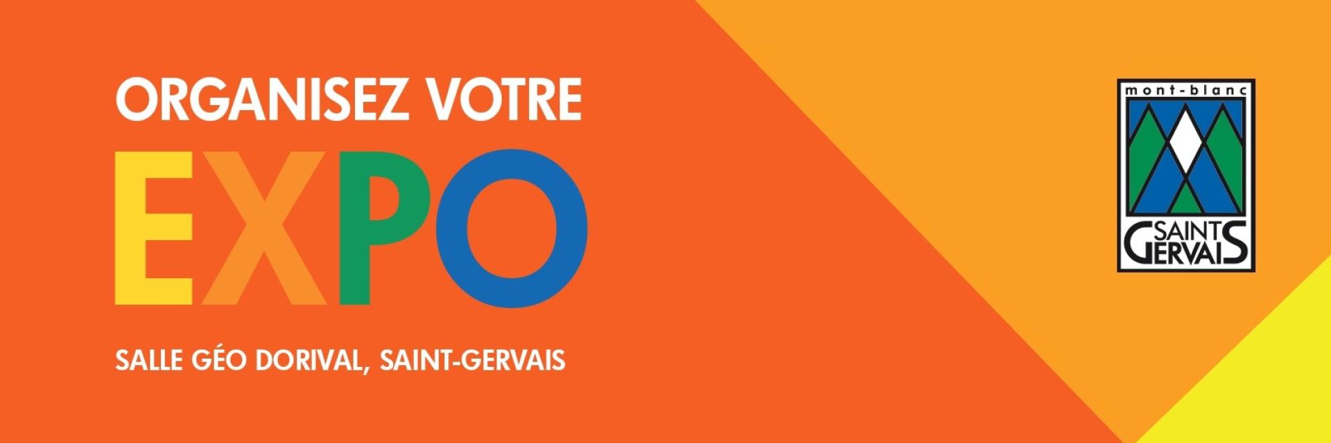 Organizing your exhibition in the Geo Dorival hall