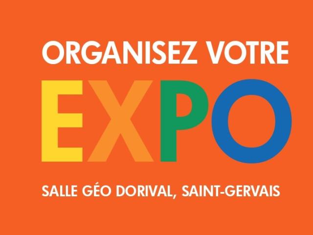 Organizzazione della mostra nella sala Geo Dorival