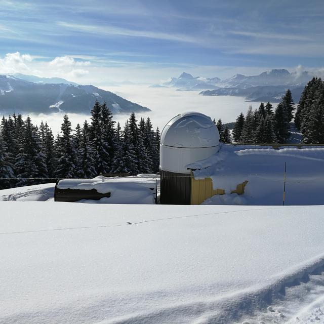 Mont d'Arbois Observatory in Saint-Gervais