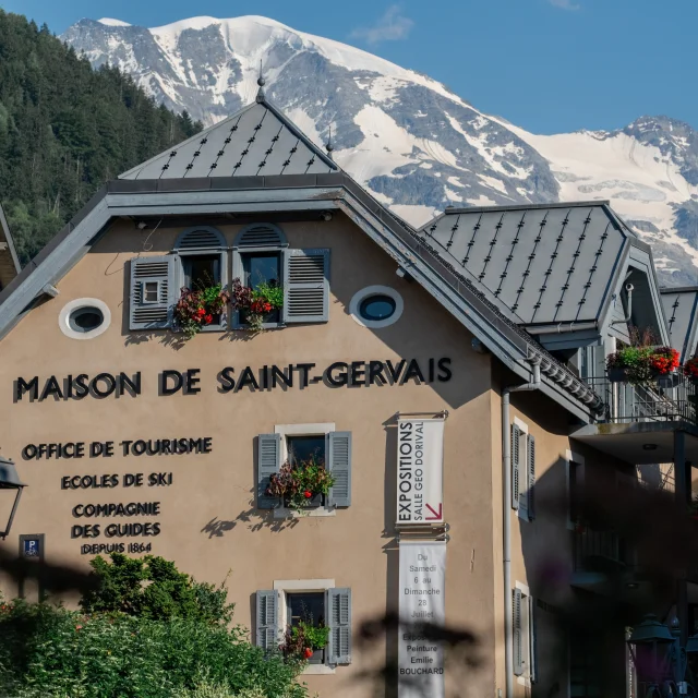 La maison de Saint-Gervais au centre ville