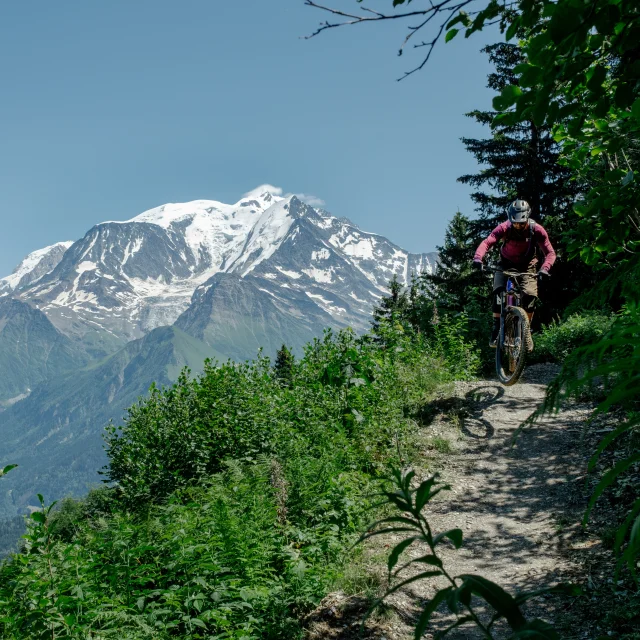 VTT à Saint-Gervais Mont-Blanc