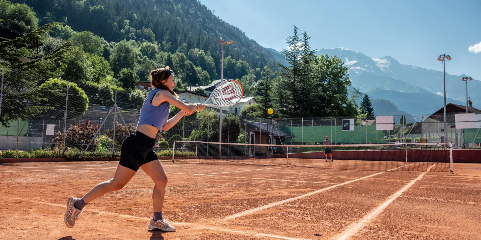 Les tennis de Saint-Gervais Mont-Blanc