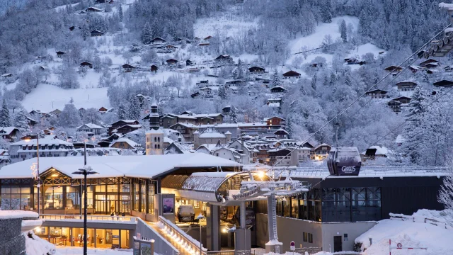 Gare du châtelet en hiver
