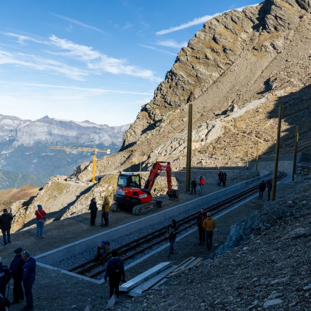 Chantier Nid d'Aigle octobre 2025