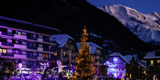 Fête des Lumières à Saint-Gervais Mont-Blanc